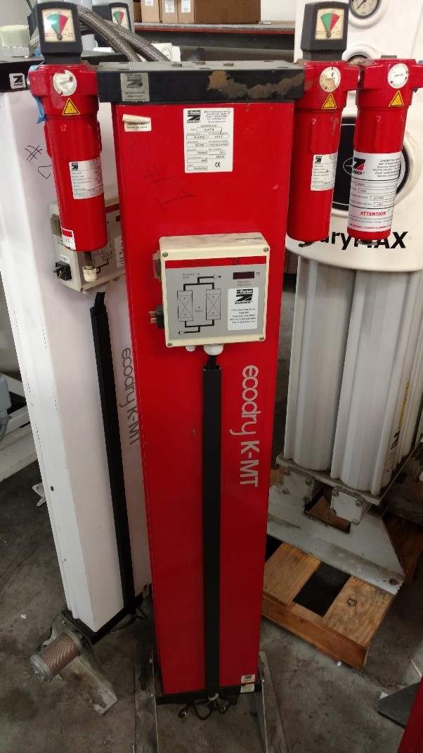 Zander desiccant dryer used